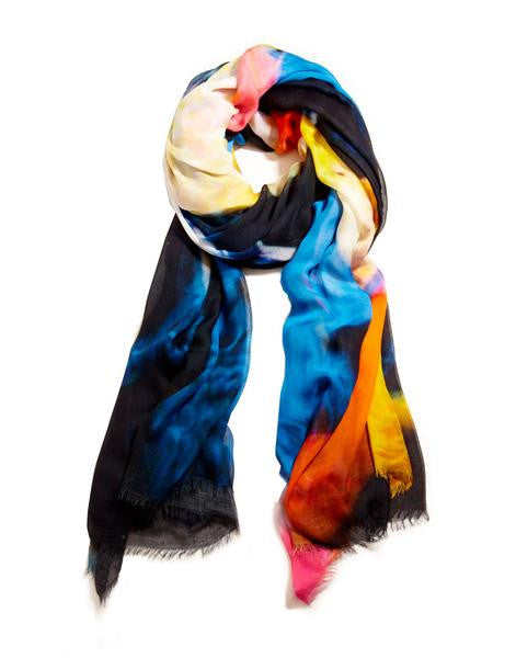 KOI - Designer Luxury scarf by Sheila Johnson Collection