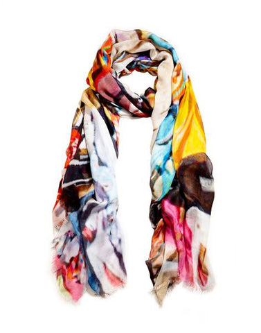 Sandal Market - Designer Luxury scarf by Sheila Johnson Collection